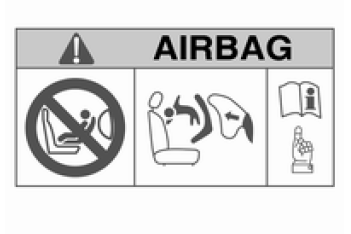 Kindersicherheitssysteme auf Beifahrersitzen mit Airbag-Systeme