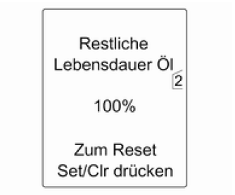 Serviceanzeige