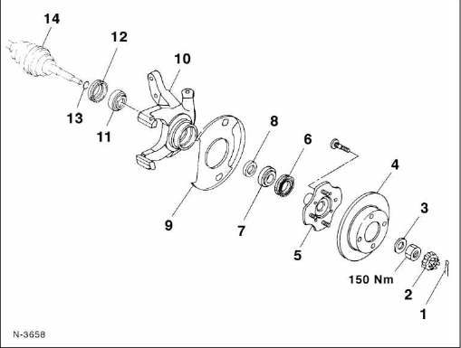 Nissan Micra - Micra-generation i: geteiltes radlager