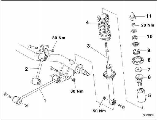 Nissan Micra - Hinterachse, micra-generation