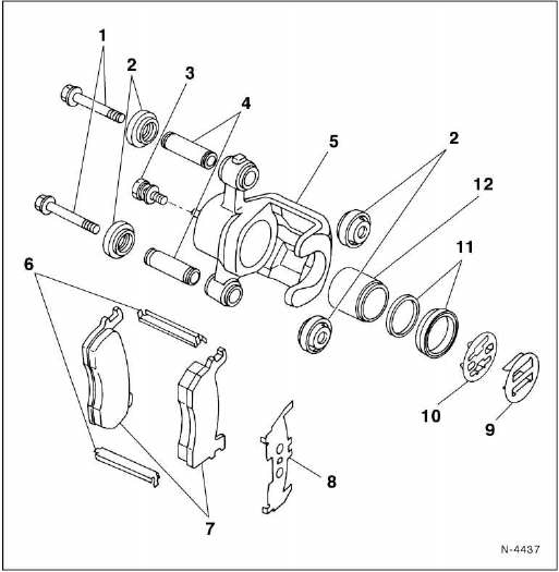 Nissan Micra - Bremssattelübersicht, micra-generation