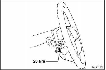 Nissan Micra - Lenkrad mit airbag