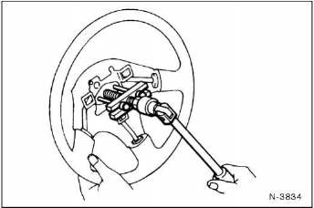 Nissan Micra - Lenkrad mit airbag