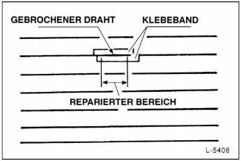 Nissan Micra - Heizbare heckscheibe prüfen