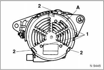 Nissan Micra - Bosch-generator zerlege